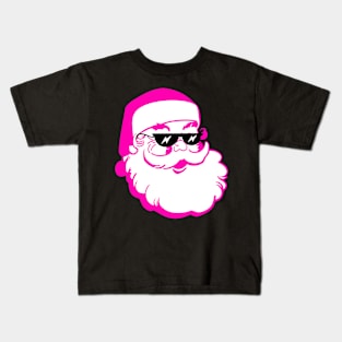 Neon Santa Kids T-Shirt